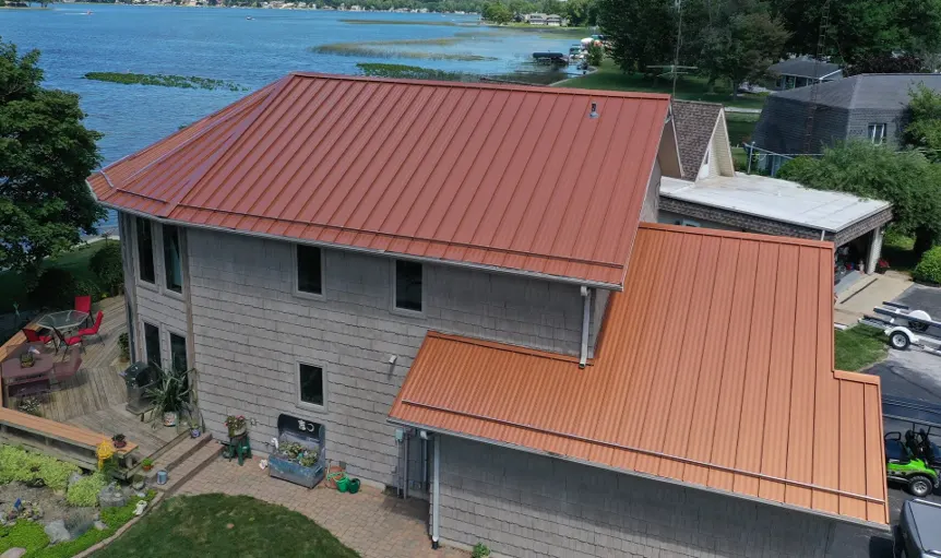 Flashing and seam work in Ellettsville